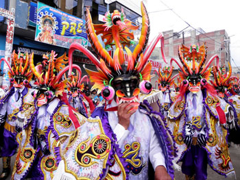 Festividad Virgen de la Candelaria en Puno